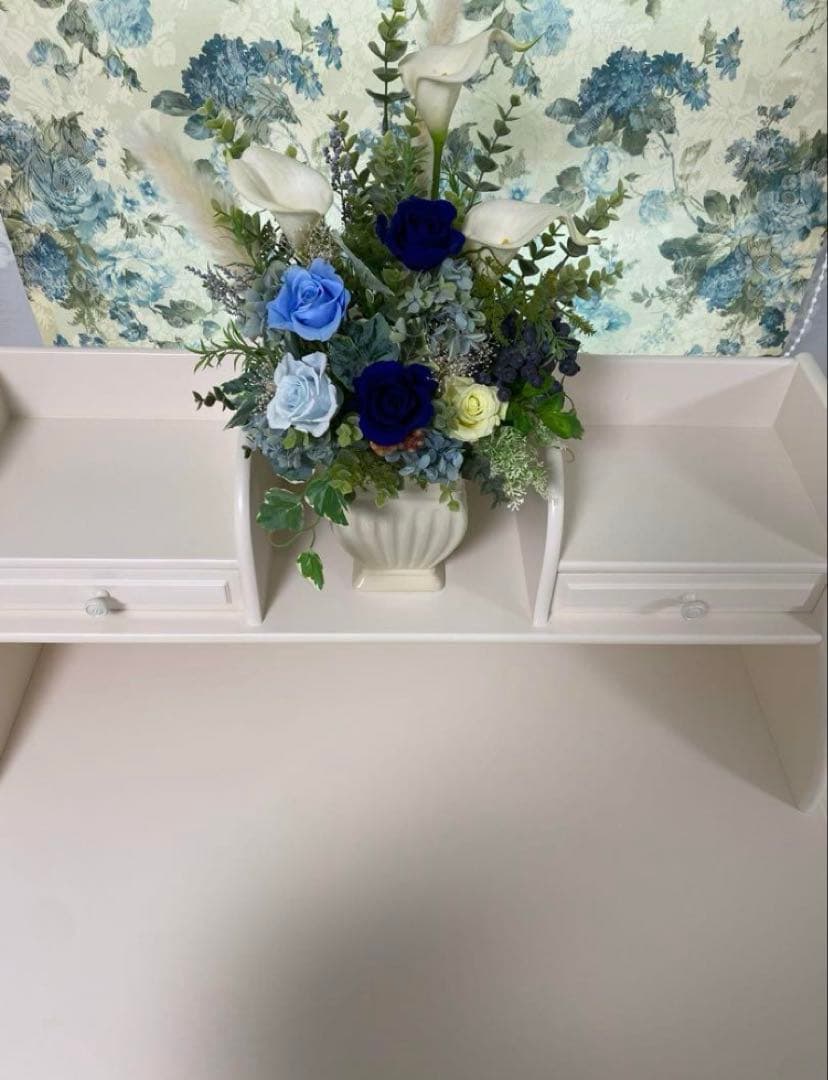 アンティークデスク収納付き