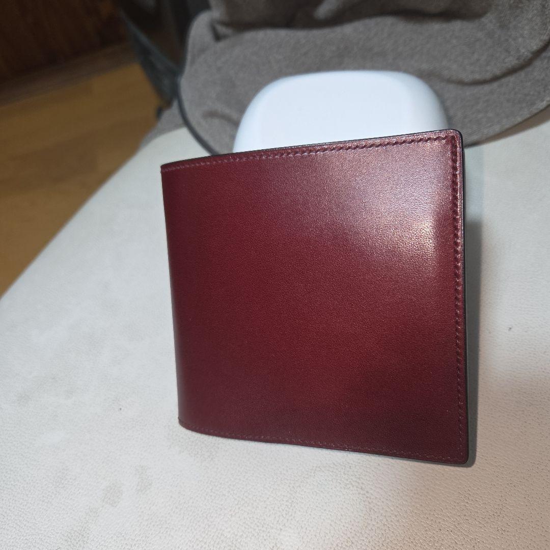 栃木レザーヴォーノアニリン２つ折り財布