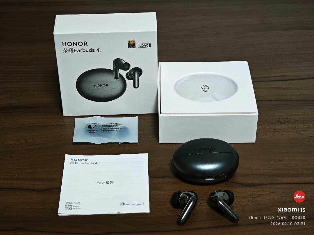 HONOR Earbuds 4i ブラック