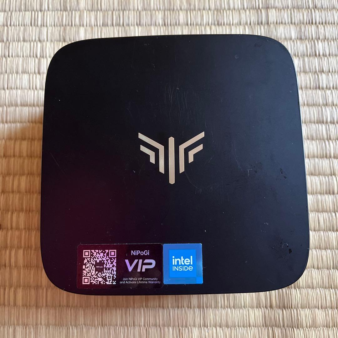 NiPoGiAk1plus IntelN95ミニPC 16GBメモリ512SSD