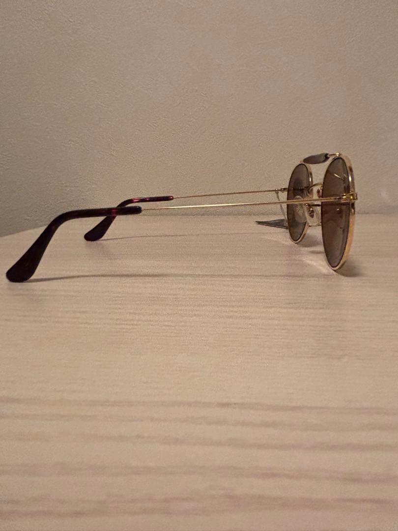 ⑨ レイバン　　ラウンドメタルトルツガブローバー