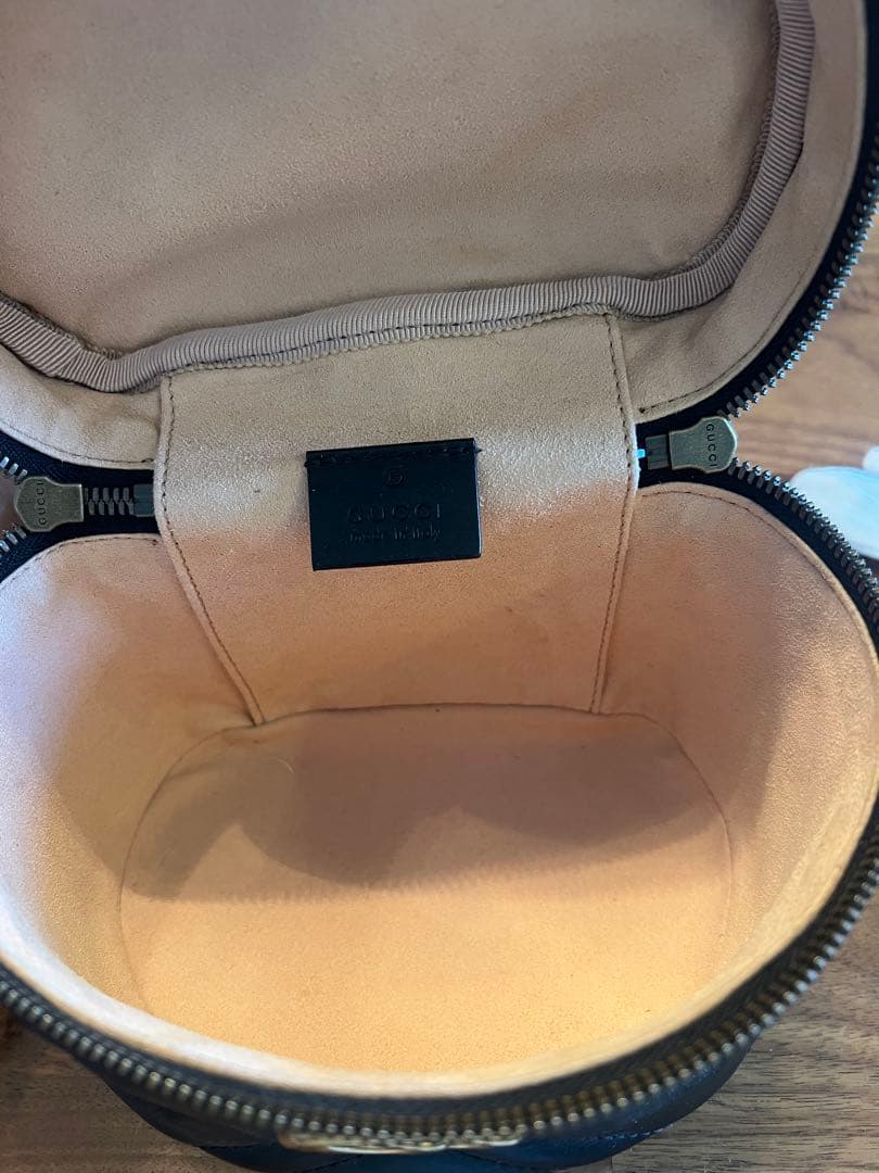 値下げ！GUCCI グッチ 黒GGマーモント ミニリュックサック バックパック