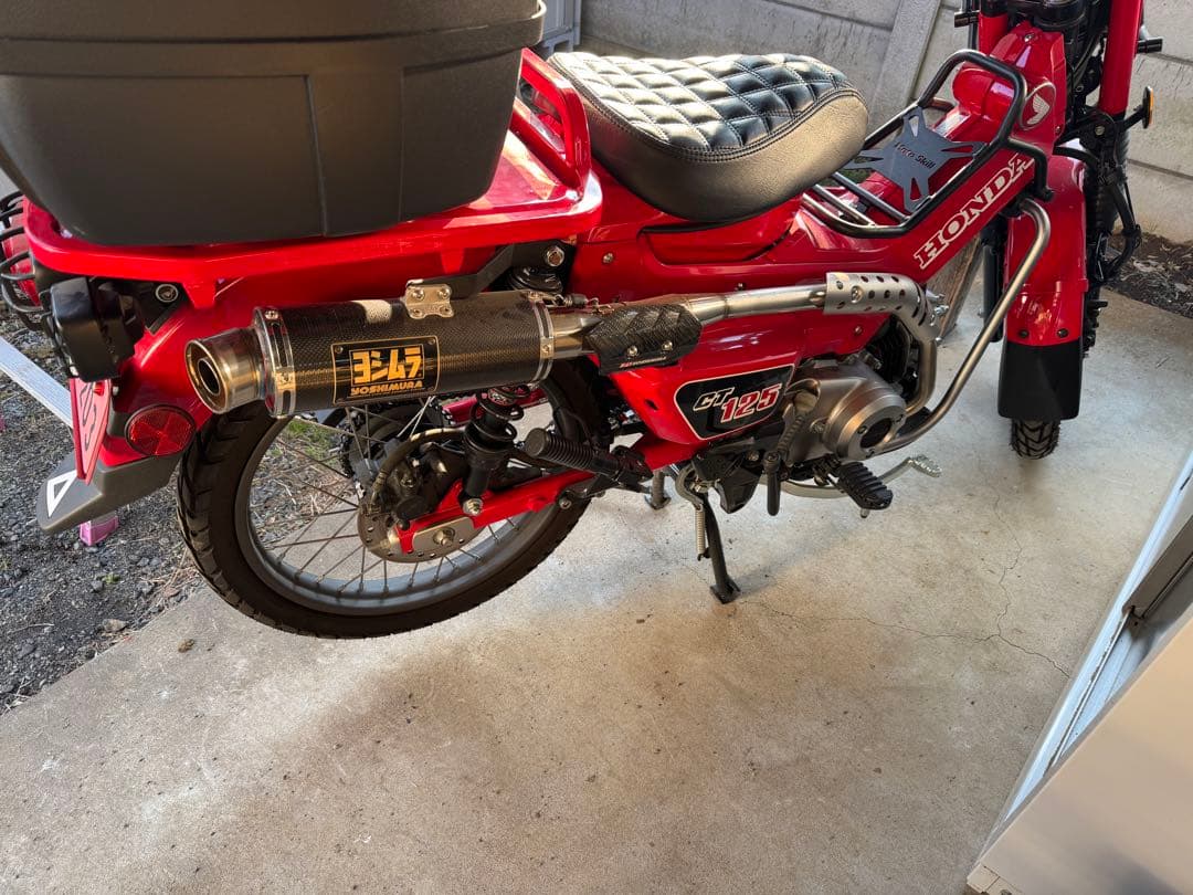 ハンターカブct125 ショック、サイドスタンド　サイドスタンドプレートのセット