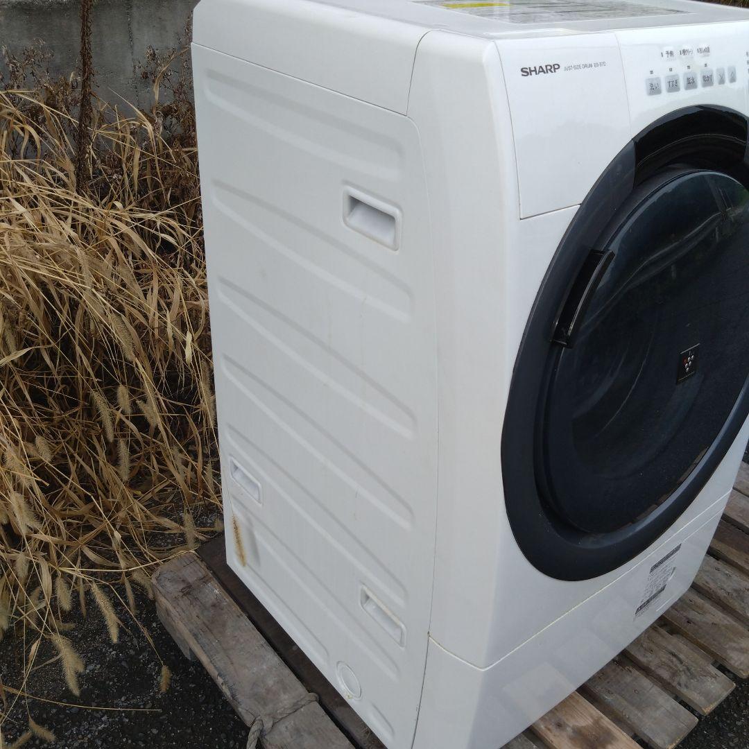 シャープ　ドラム式洗濯機　7kg乾燥3.5kg　ES-S7D-WR
