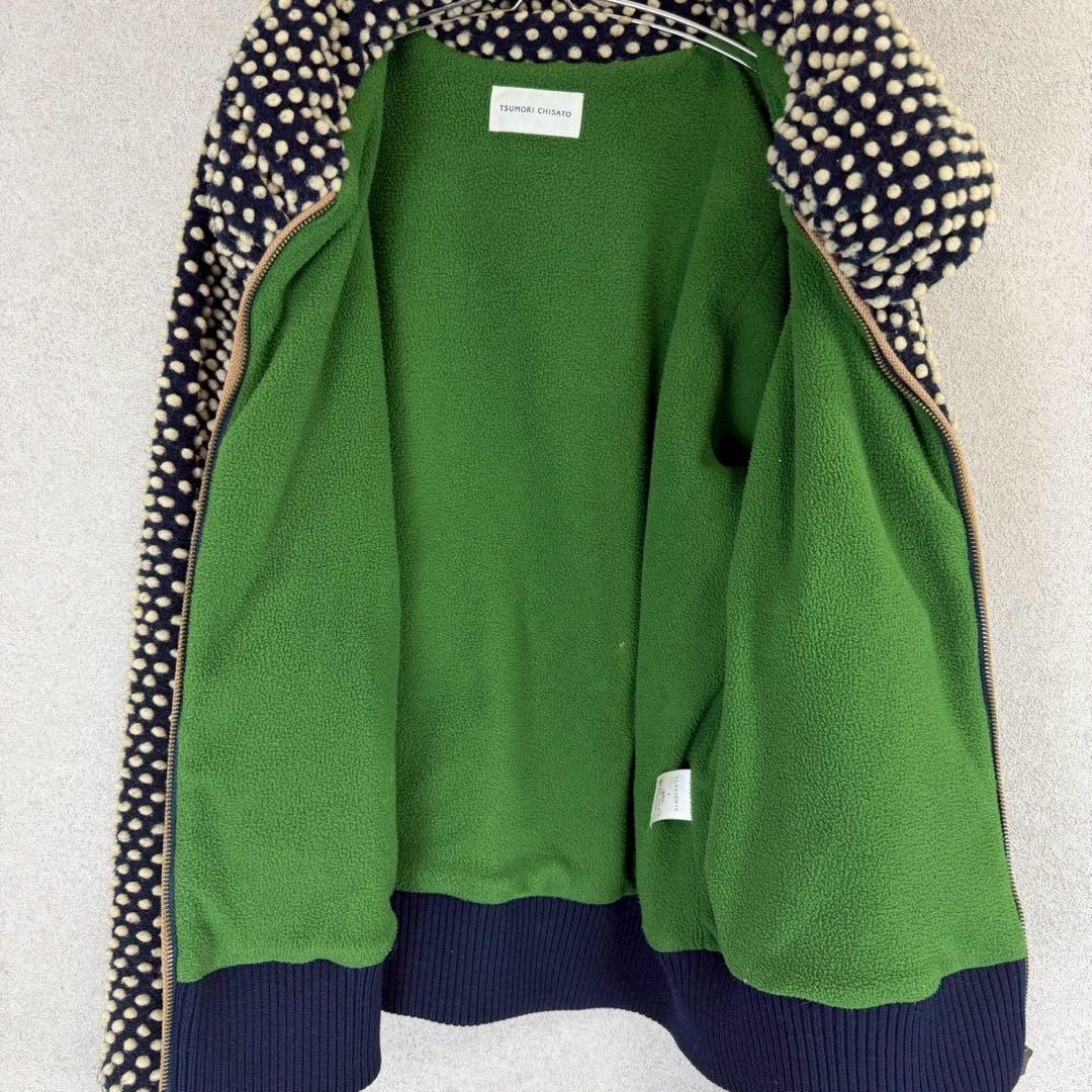 希少 美品 TSUMORI CHISATO 3D ドット フリース ジャケット