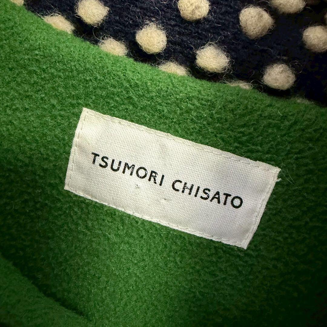 希少 美品 TSUMORI CHISATO 3D ドット フリース ジャケット