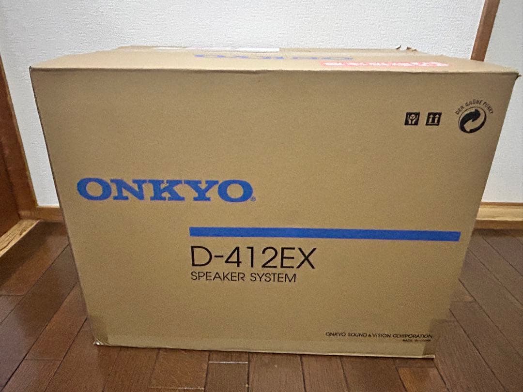 新品　ONKYO 2Way スピーカーシステム　D-412EX