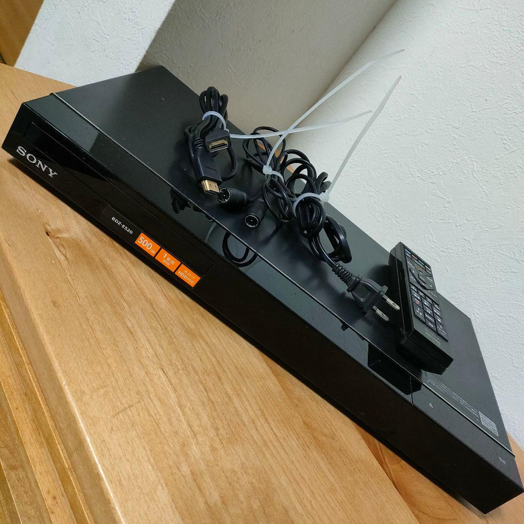 SONY ソニー　ブルーレイレコーダー HDD500GB BDrecorder