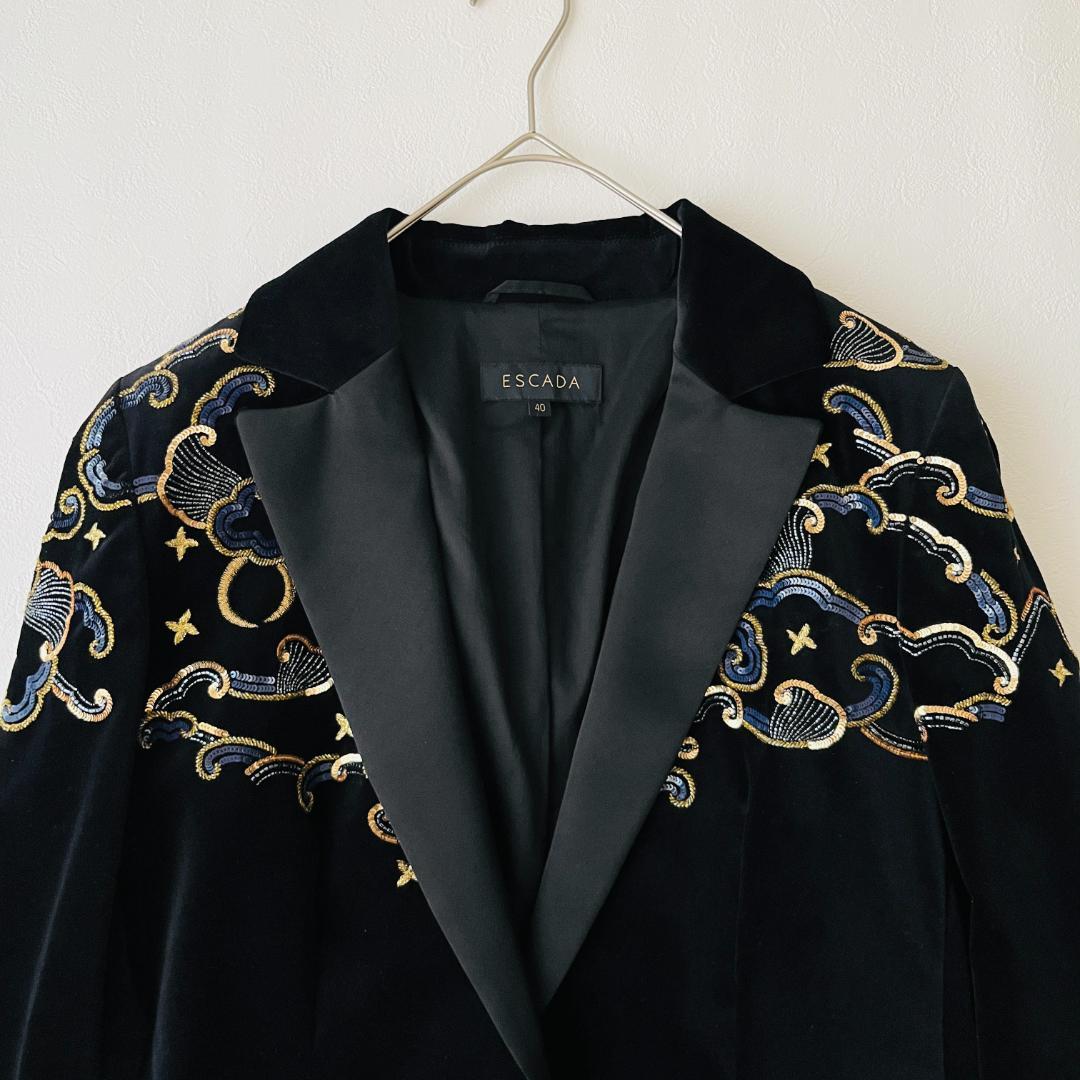 【サリオ様おまとめ専用】エスカーダ テーラードジャケット L ベルベット
