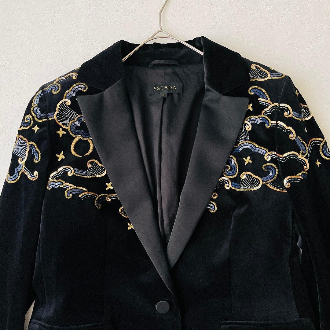 【サリオ様おまとめ専用】エスカーダ テーラードジャケット L ベルベット