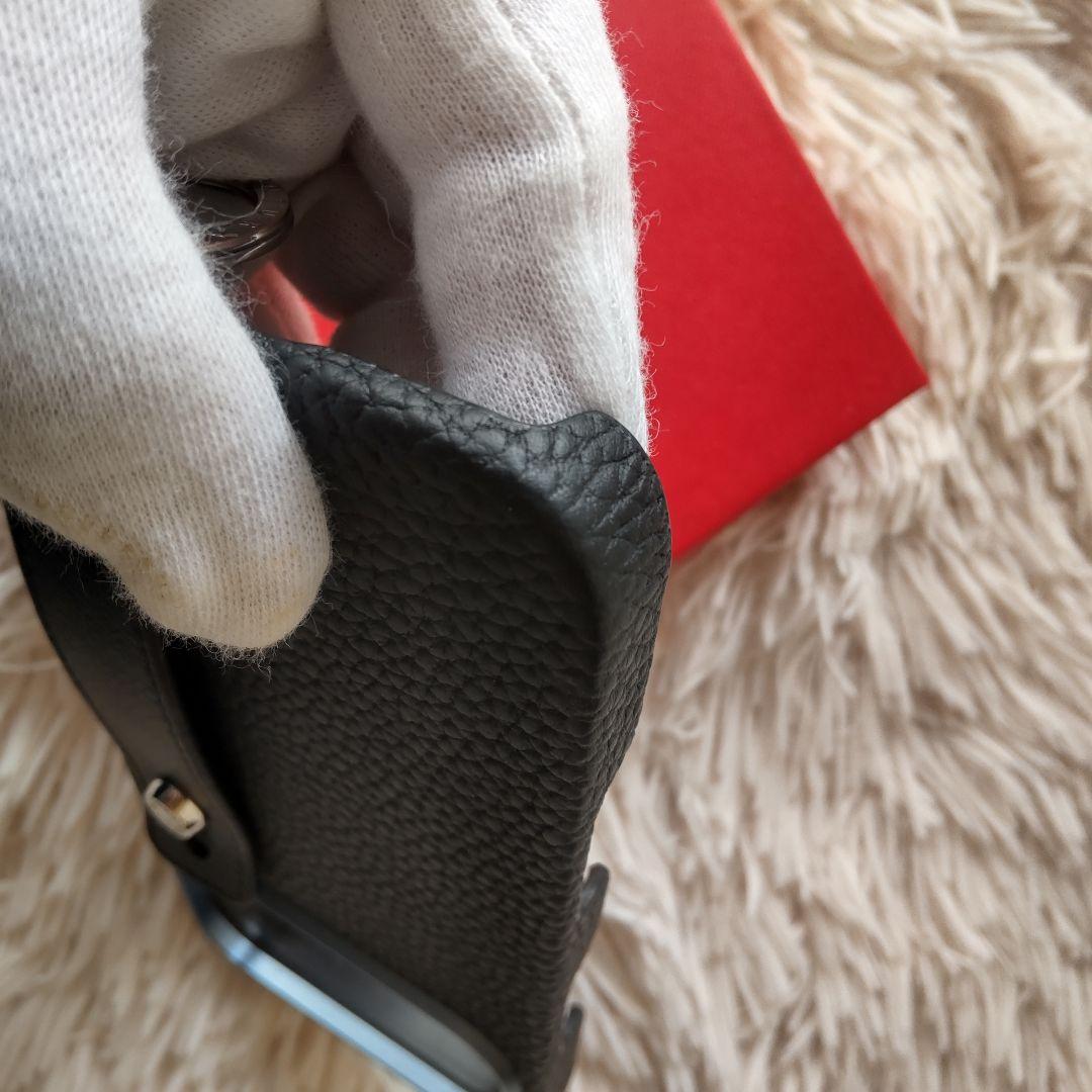 超極美品✨ボナベンチュラ iPhone 17pro ブラック シルバー ハンドル