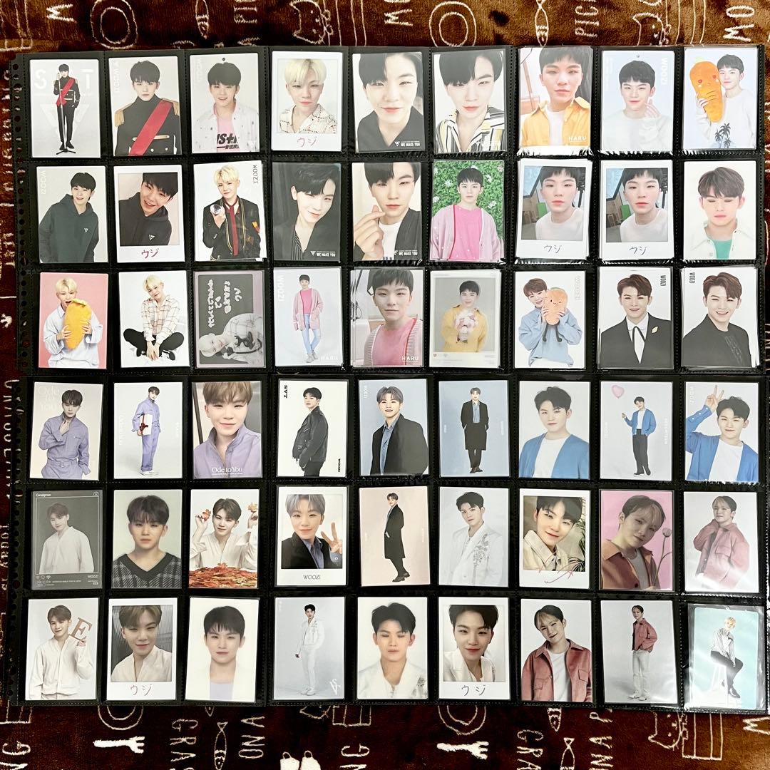 seventeen ウジ トレカ まとめ売り