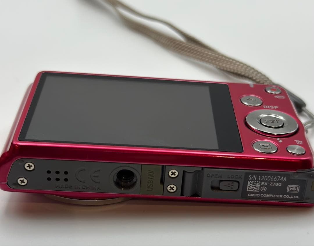 CASIO EXILIM コンパクトデジタルカメラ ピンク【ジャンク】