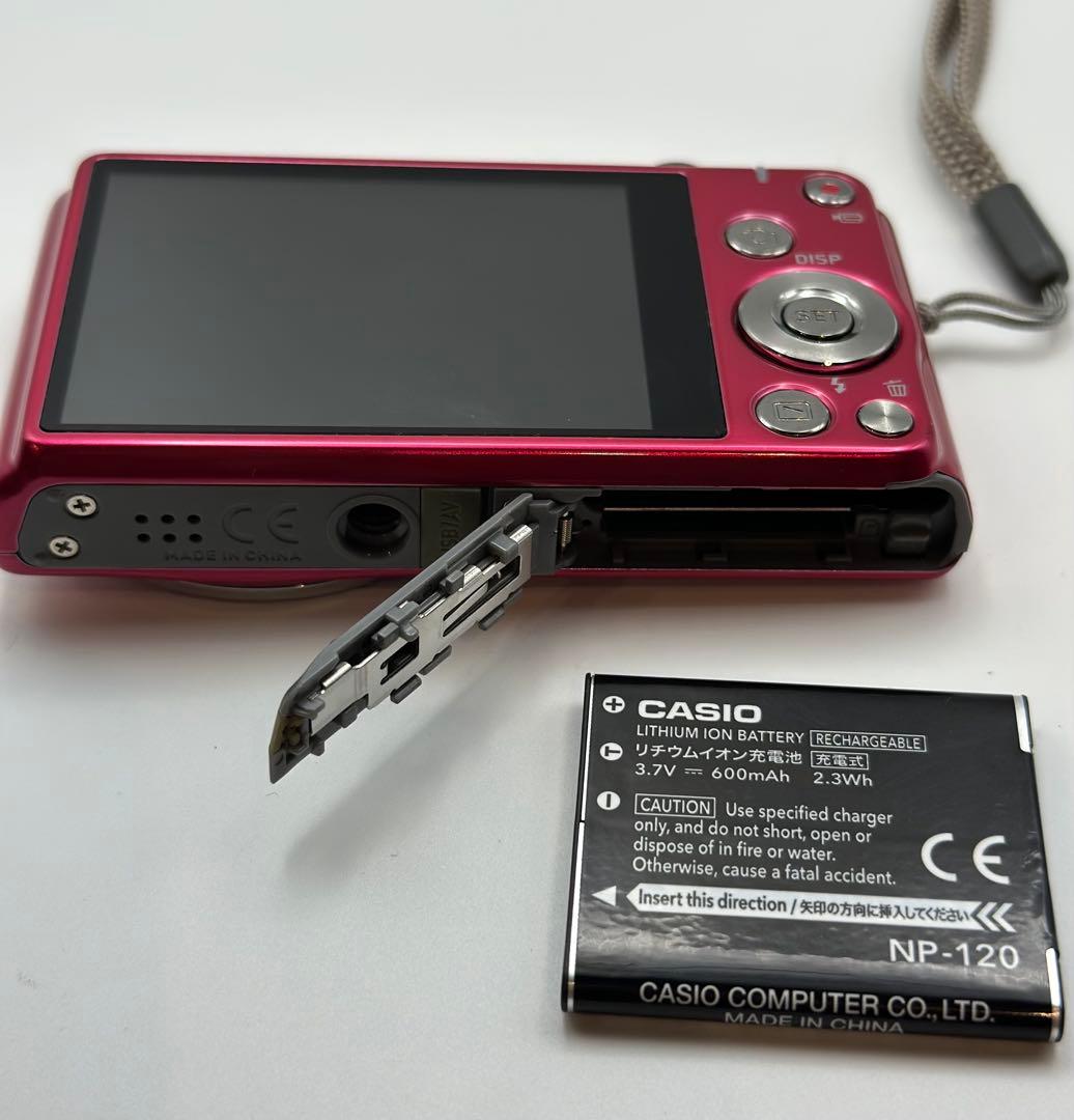 CASIO EXILIM コンパクトデジタルカメラ ピンク【ジャンク】