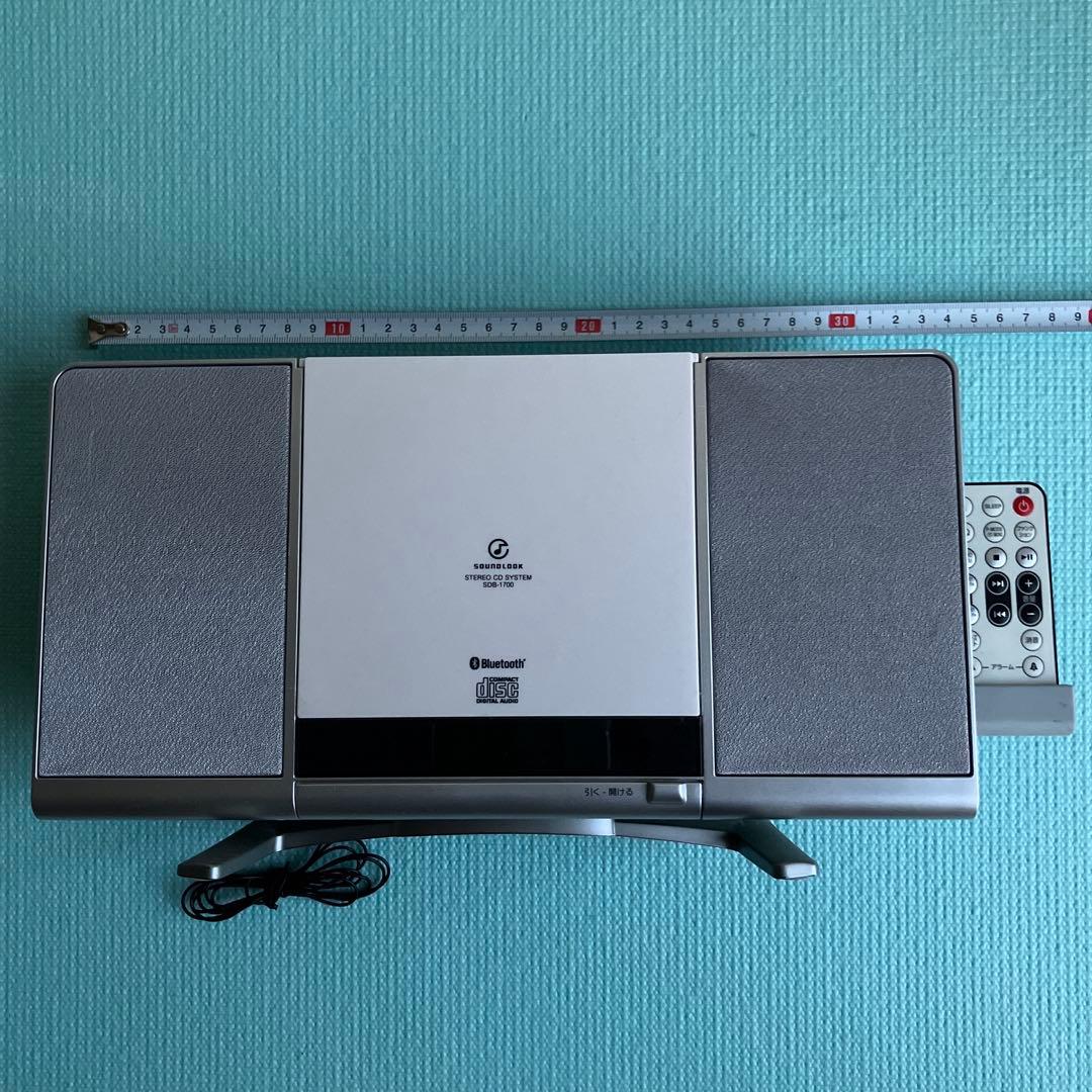 ステレオCDシステムSOUNDLOCK SBD-170 Bluetooth