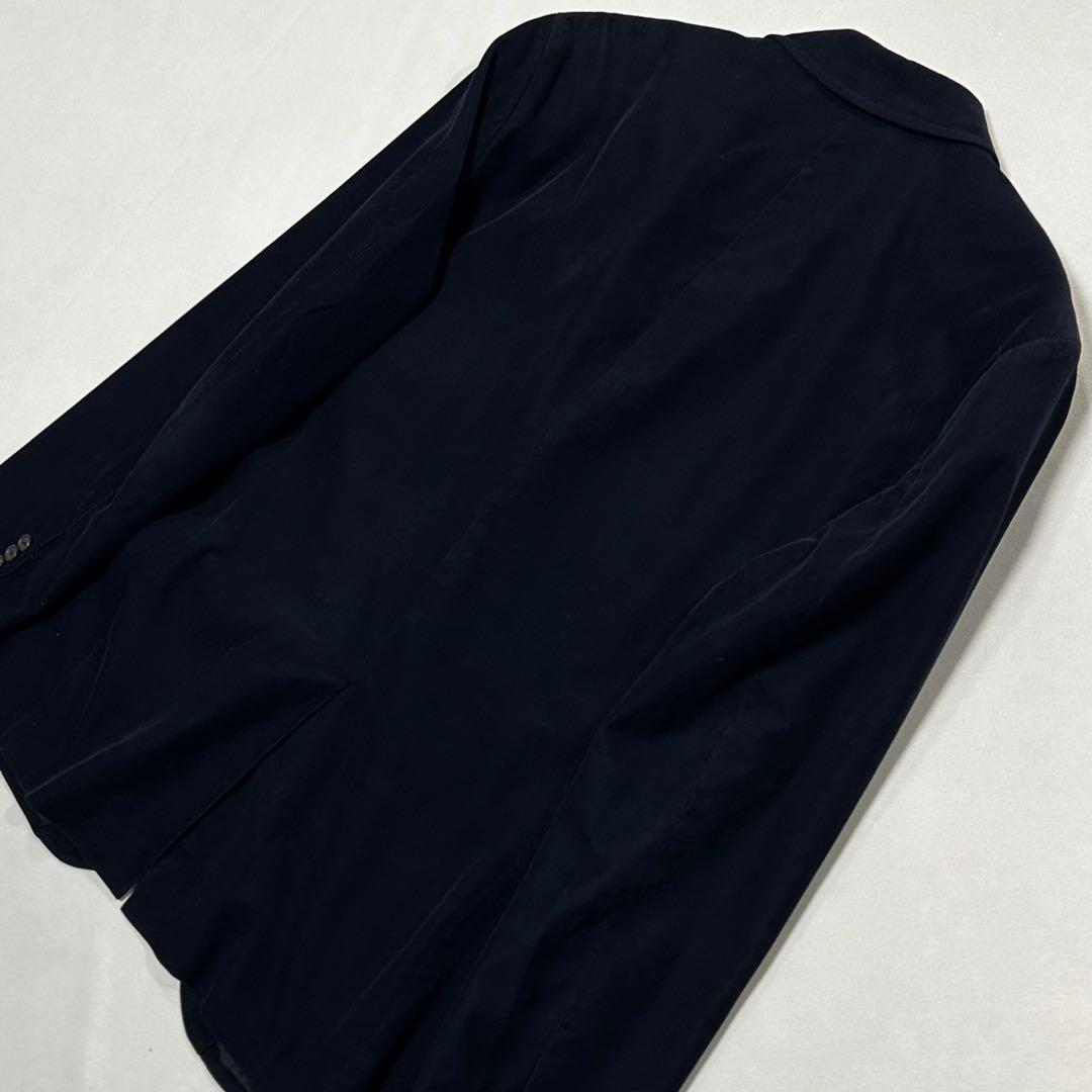 00s Ralph Lauren ベロア テーラードジャケット ドレープ 光沢