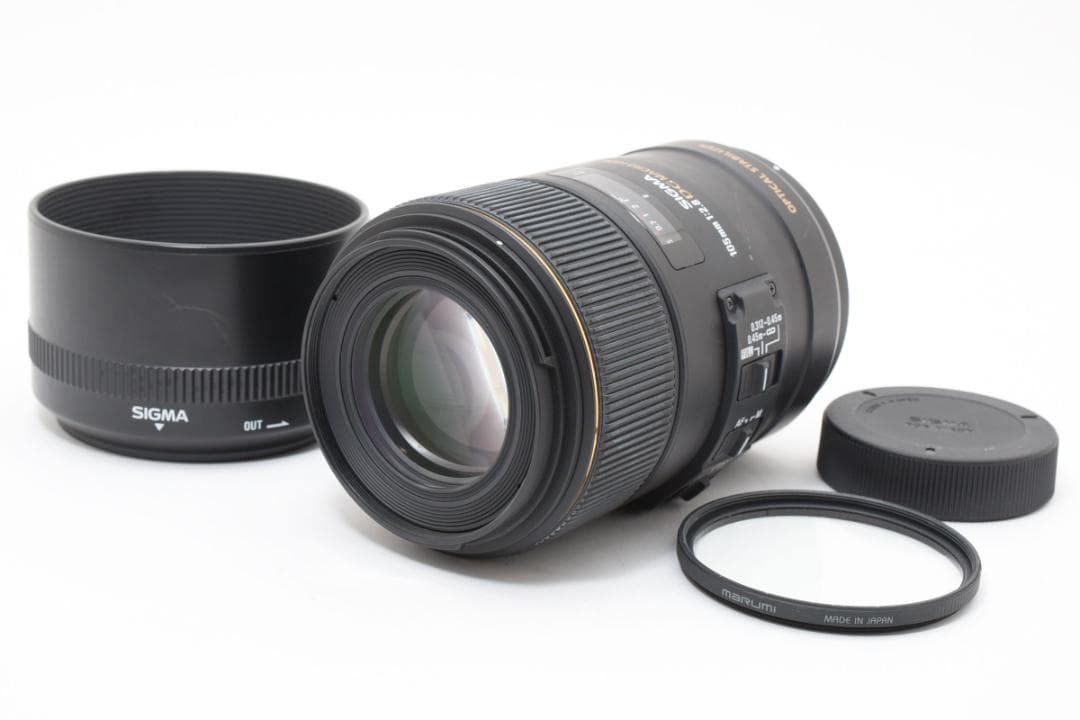 【美品】SIGMA 105mm F2.8 DG MACRO HSM