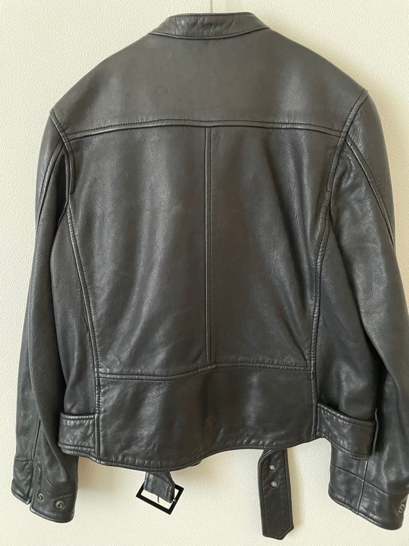 ロンハーマン　ブラック レザージャケット シングルライダース