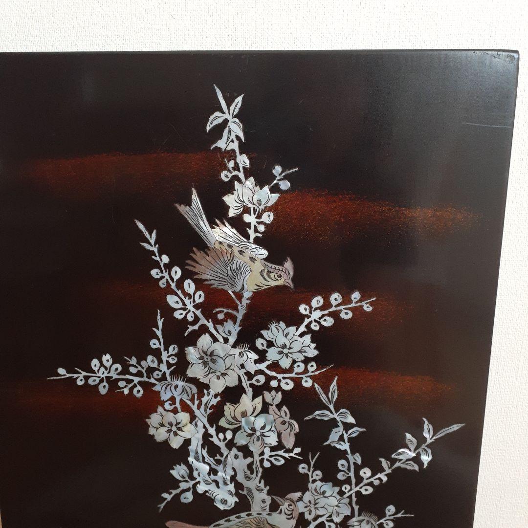 AIchemyです　螺鈿細工 骨董品 古美術 工芸品 壁掛絵画