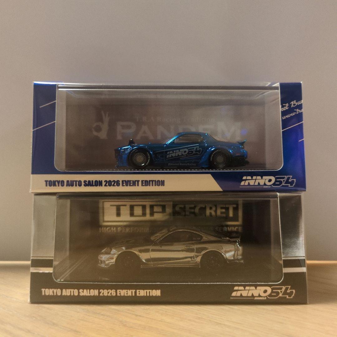 オートサロン2026 inno64 2台セット　トップシークレット　minigt