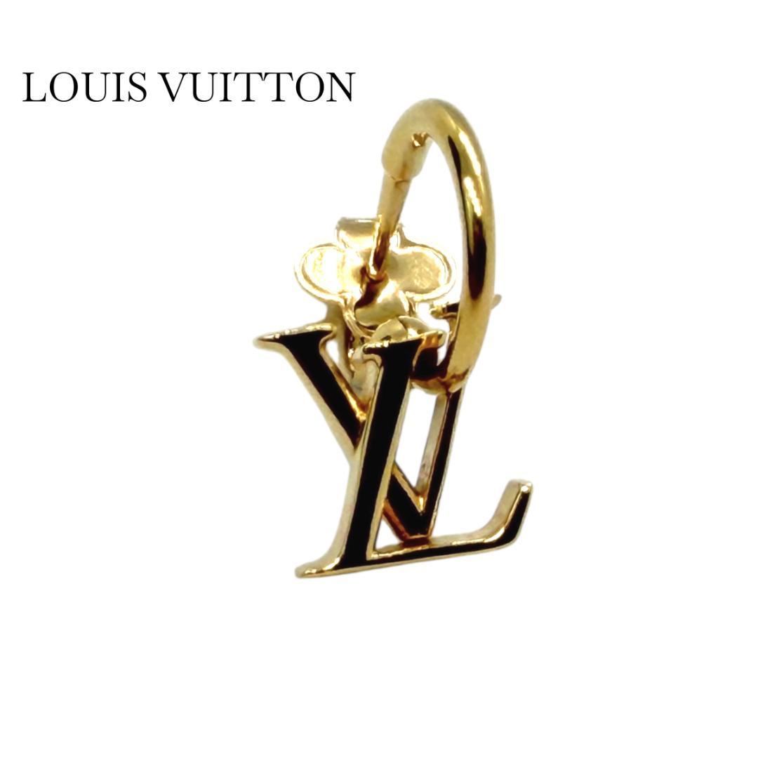 LOUIS VUITTON ピアス LV フローラグラム M01025 片耳