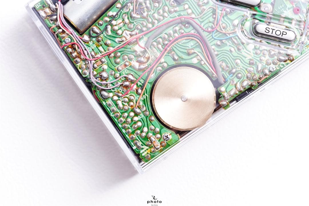 カスタマイズ品 整備済 SONY WALKMAN 透明外装 WM-2