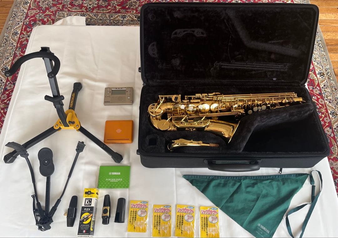 YAMAHA YAS-380 サックス 本体・純正ケース・スタンド・付属品付き