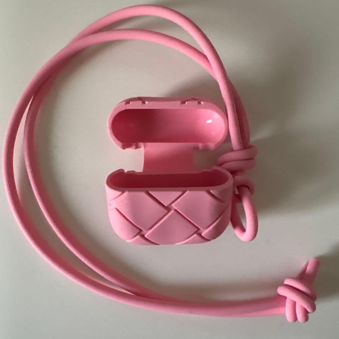 ボッテガヴェネタAirPodsケース　第3世代　ピンク