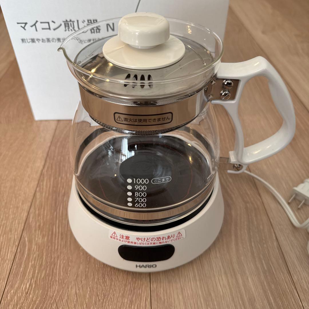 HARIO 電気ケトル HMJN-1000 1000mL ホワイト