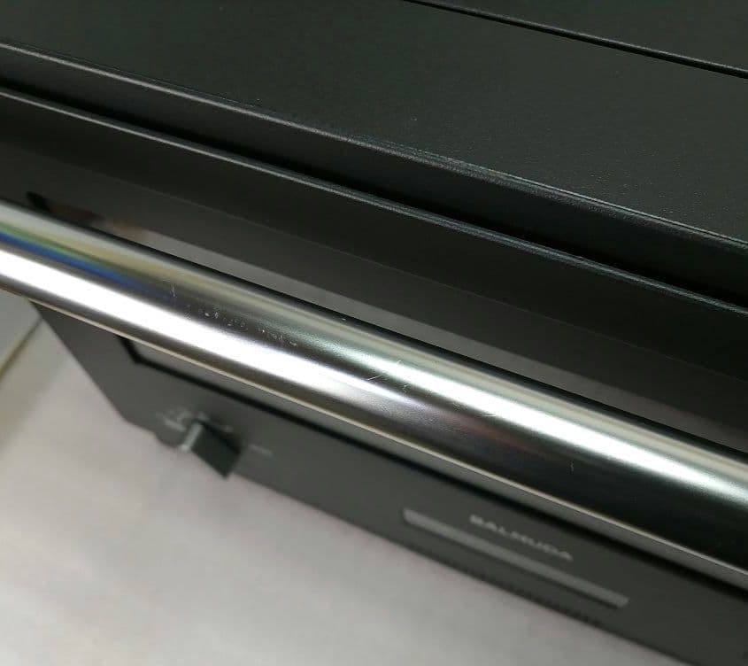 06 22年製 バルミューダデザイン　オーブンレンジ　ブラック