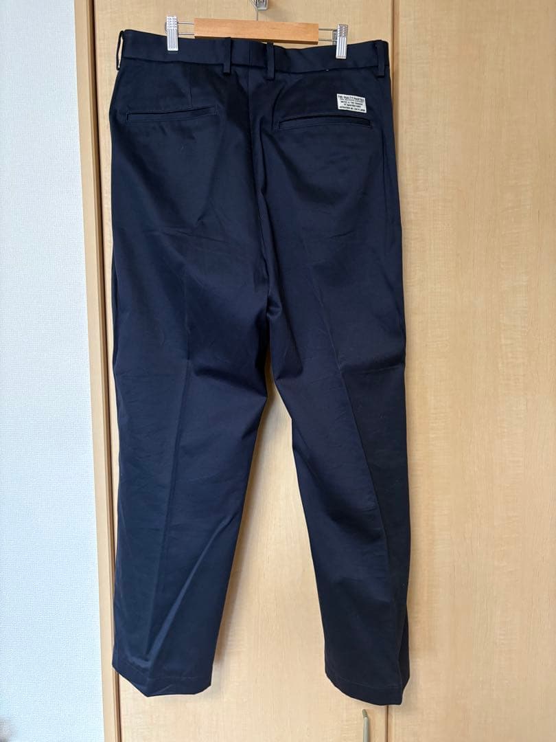 24ss WACKO MARIA チノトラウザー　ネイビー　XXL