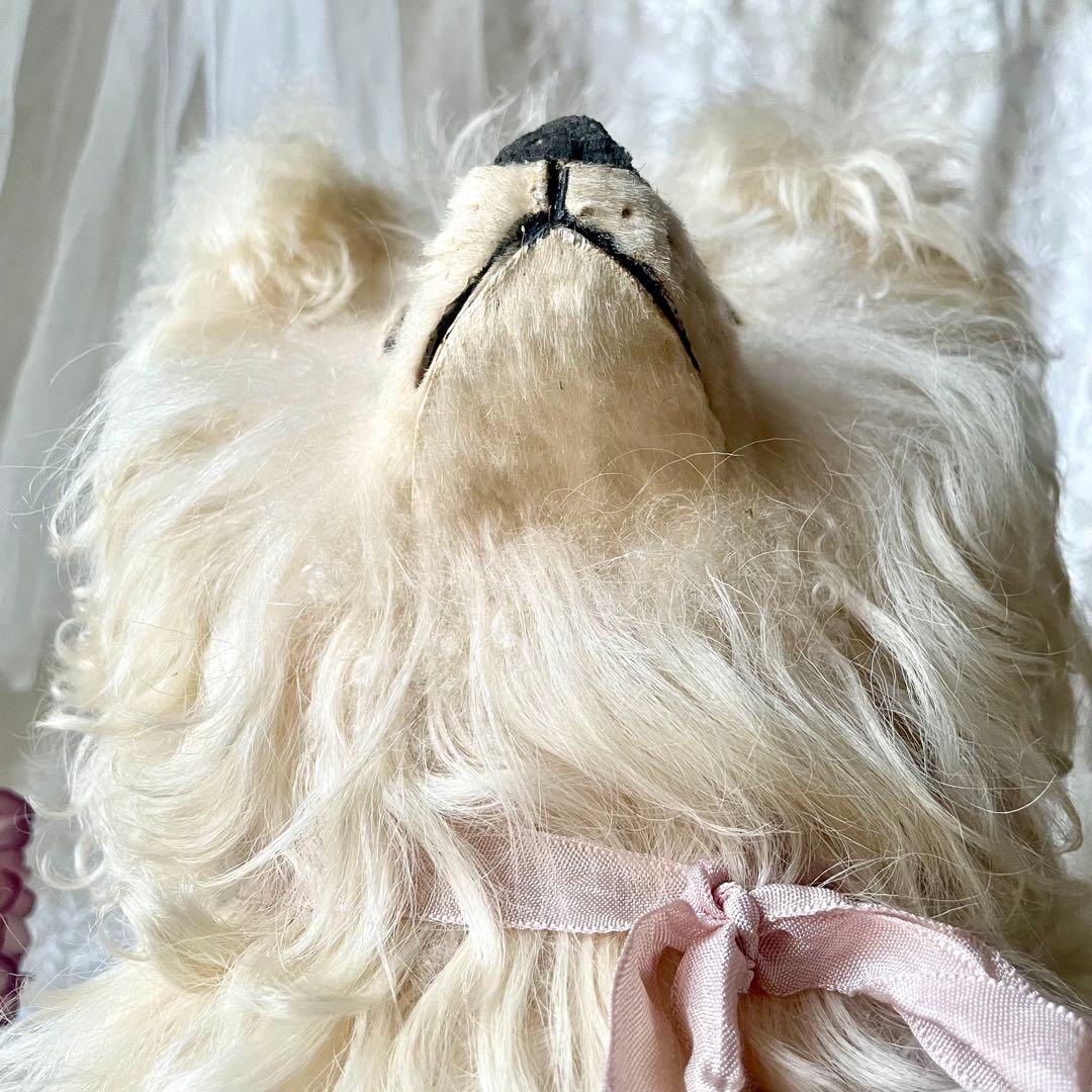 【美品】パジャマドッグ　LOU LOU フランスアンティーク　ドール　ジュモウ犬