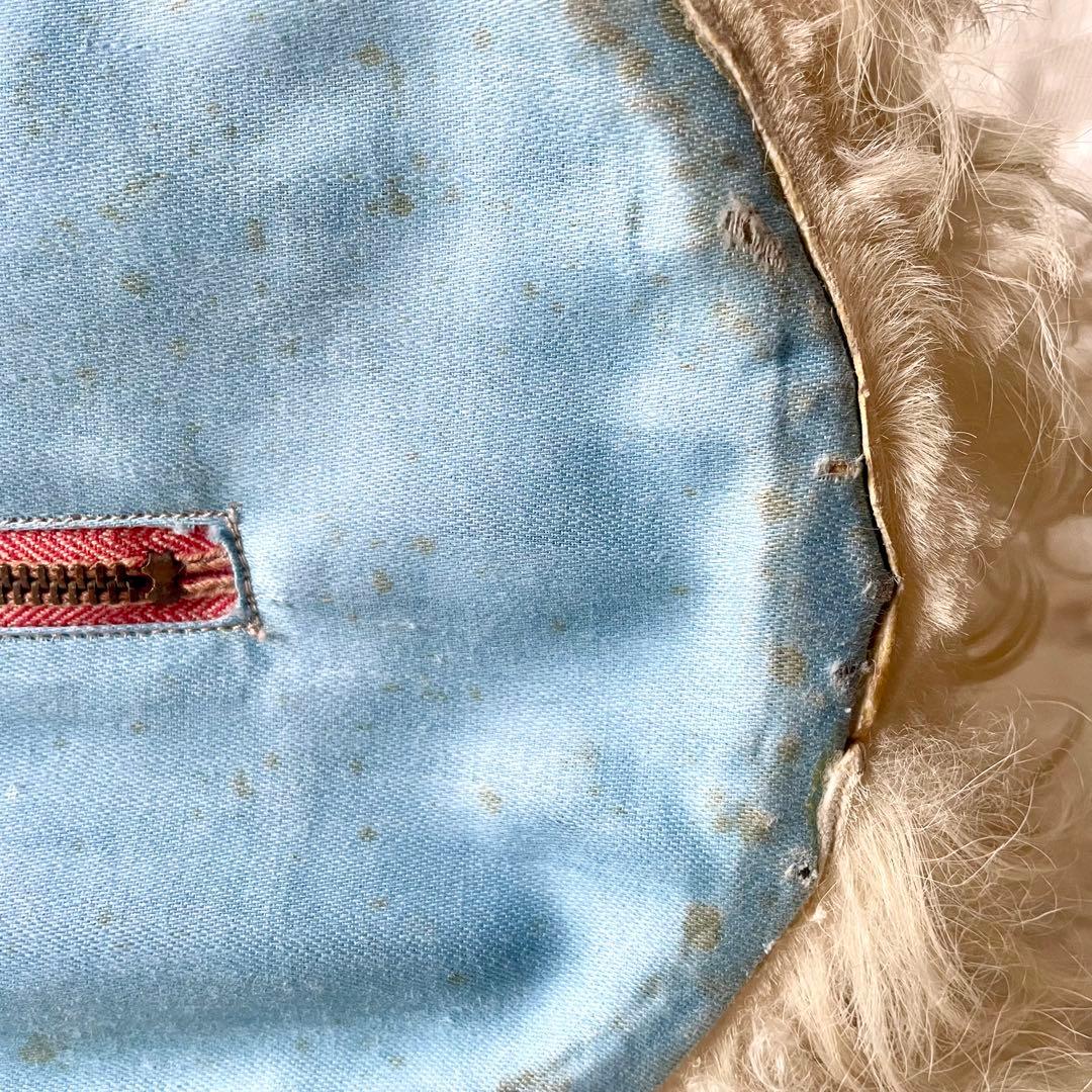 【美品】パジャマドッグ　LOU LOU フランスアンティーク　ドール　ジュモウ犬