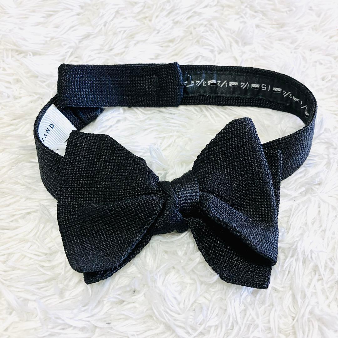 極美品 トゥモローランド サスペンダー 蝶ネクタイ イタリア製