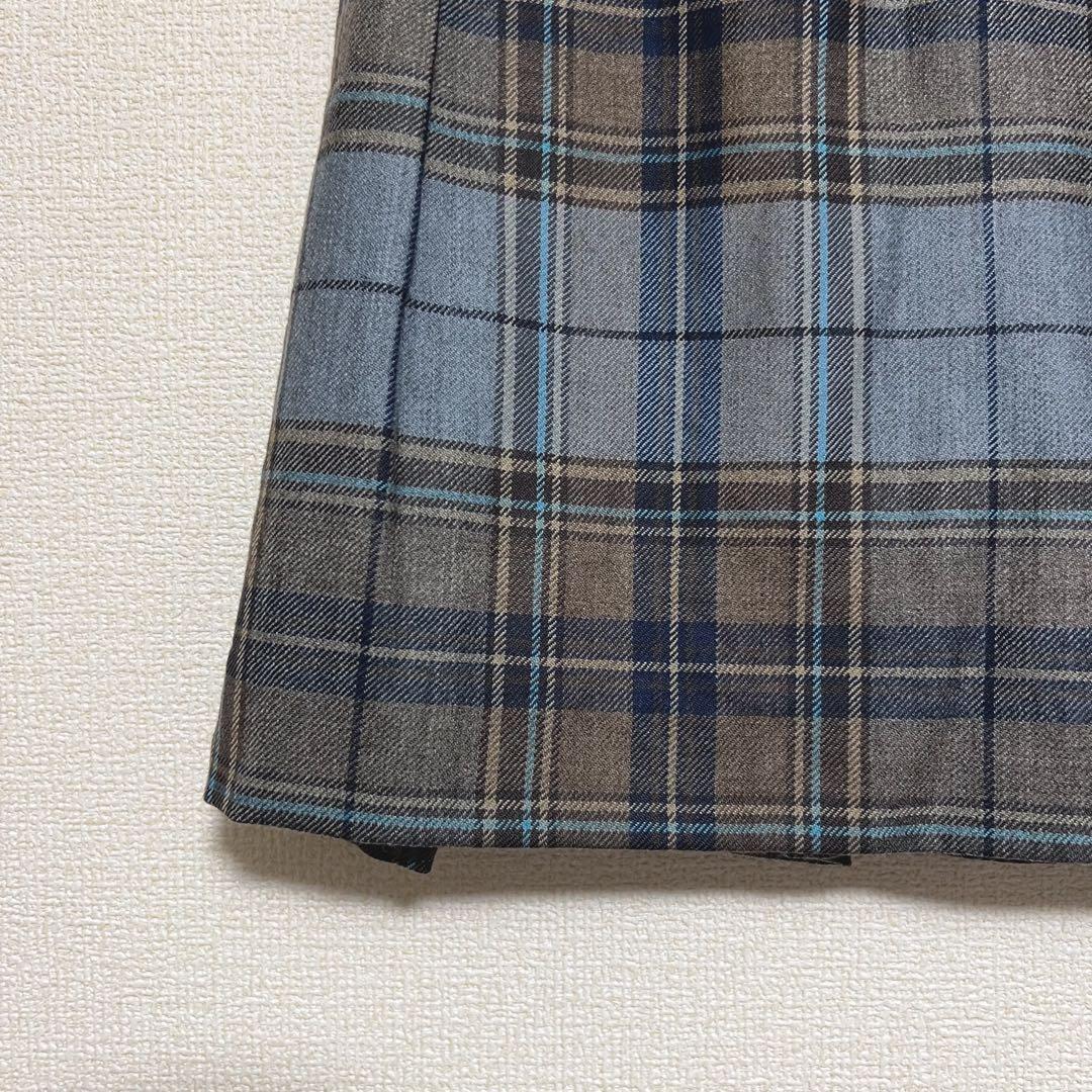 ヴィヴィアンウエストウッド チェック 変形スカート　ミニ