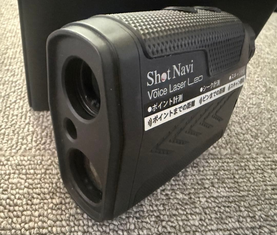 ShotNavi VoiceLaser Leo ケース付き　ブラック