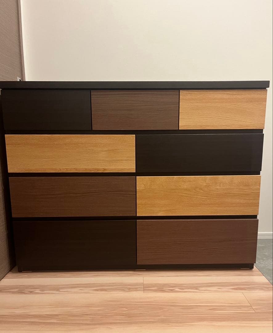 【お値下げ送料込】ニトリ　 ローチェスト　幅120cm　モダンデザイン　カレナ