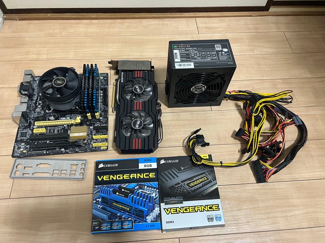 ASUS B85 i5 4670k gtx 660ti パソコン