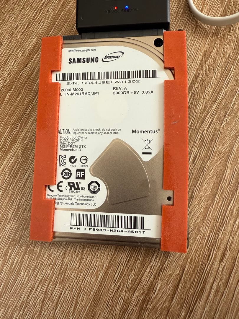 Samsung ST2000LM003 2000GB 2.5インチHDD 2TB