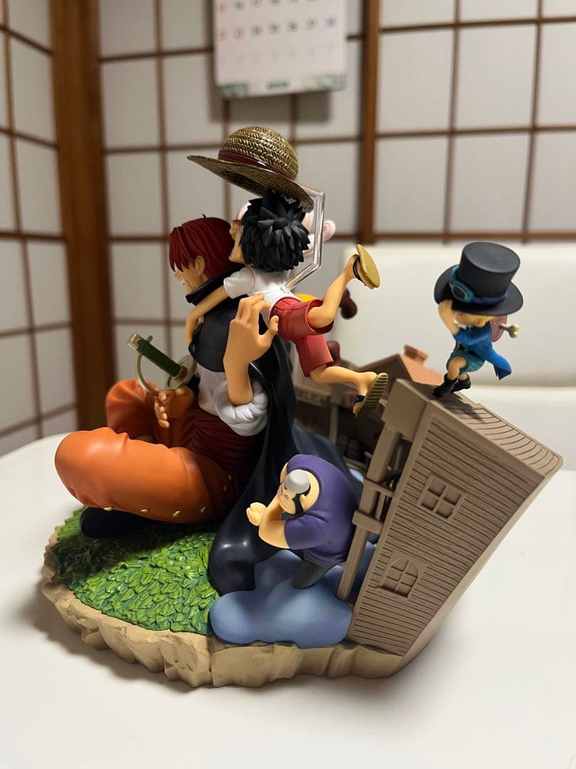 ワンピース シャンクス JC104巻 掛け替えカバーイラスト ジオラマ