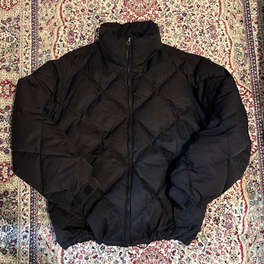 00s 90s eddie bauer ダイヤキルト ダウン 短丈　y2k レア