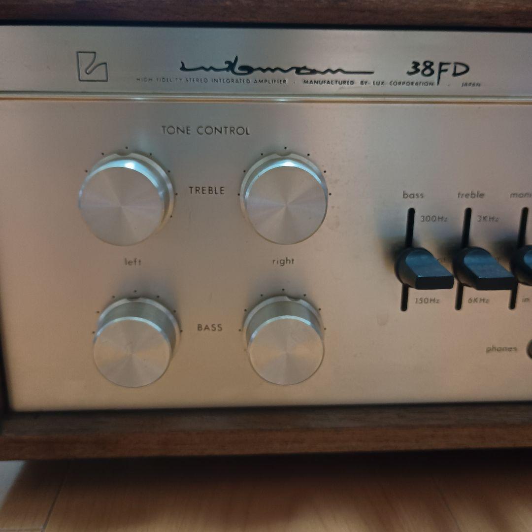 ジャンク品　LUXMAN SQ38FD プリメインアンプ