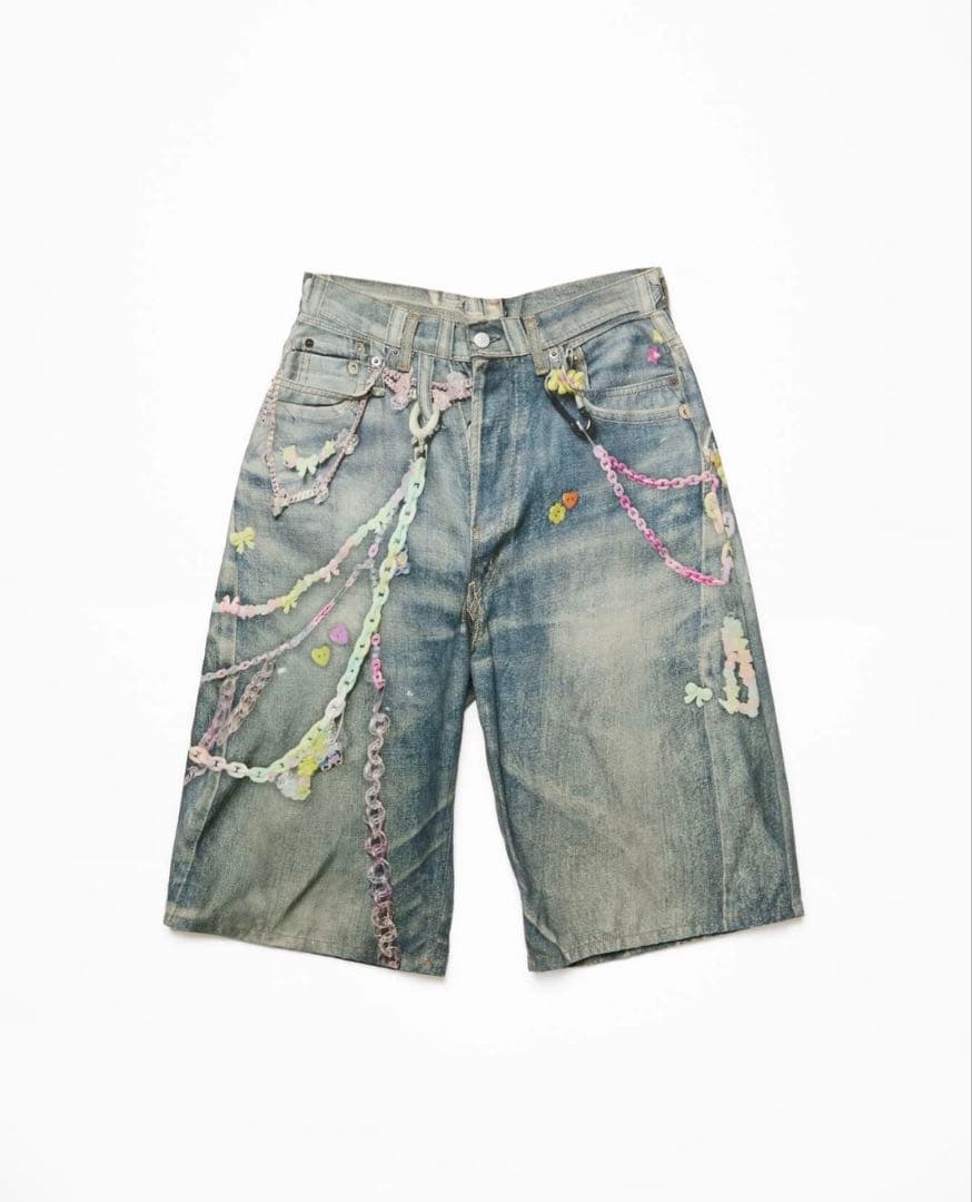 パンツ Acne studios DENIM SHORTS - LOOSE FIT