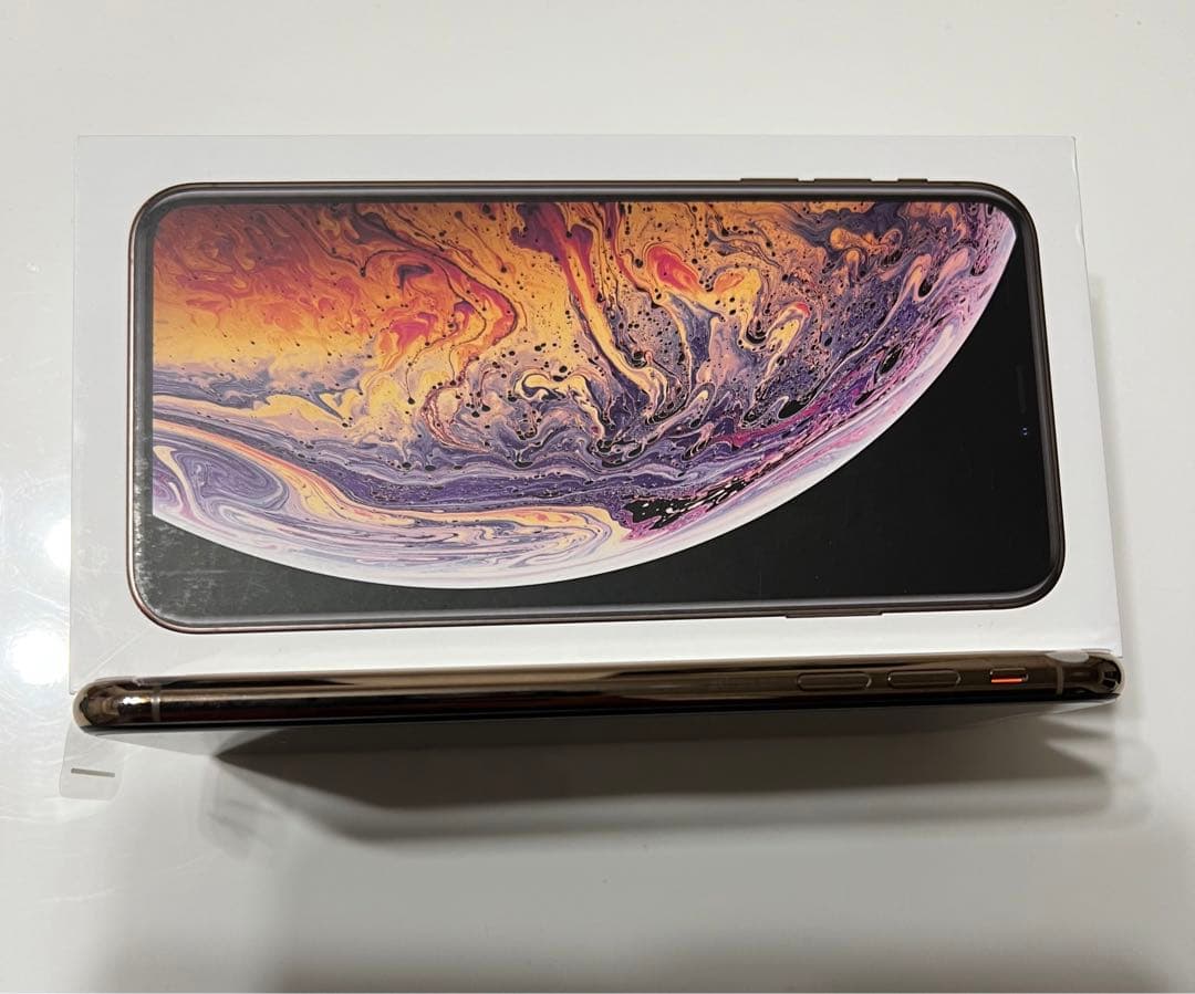 デュアルSIM iPhoneXs Max Gold 256GB SIMフリー
