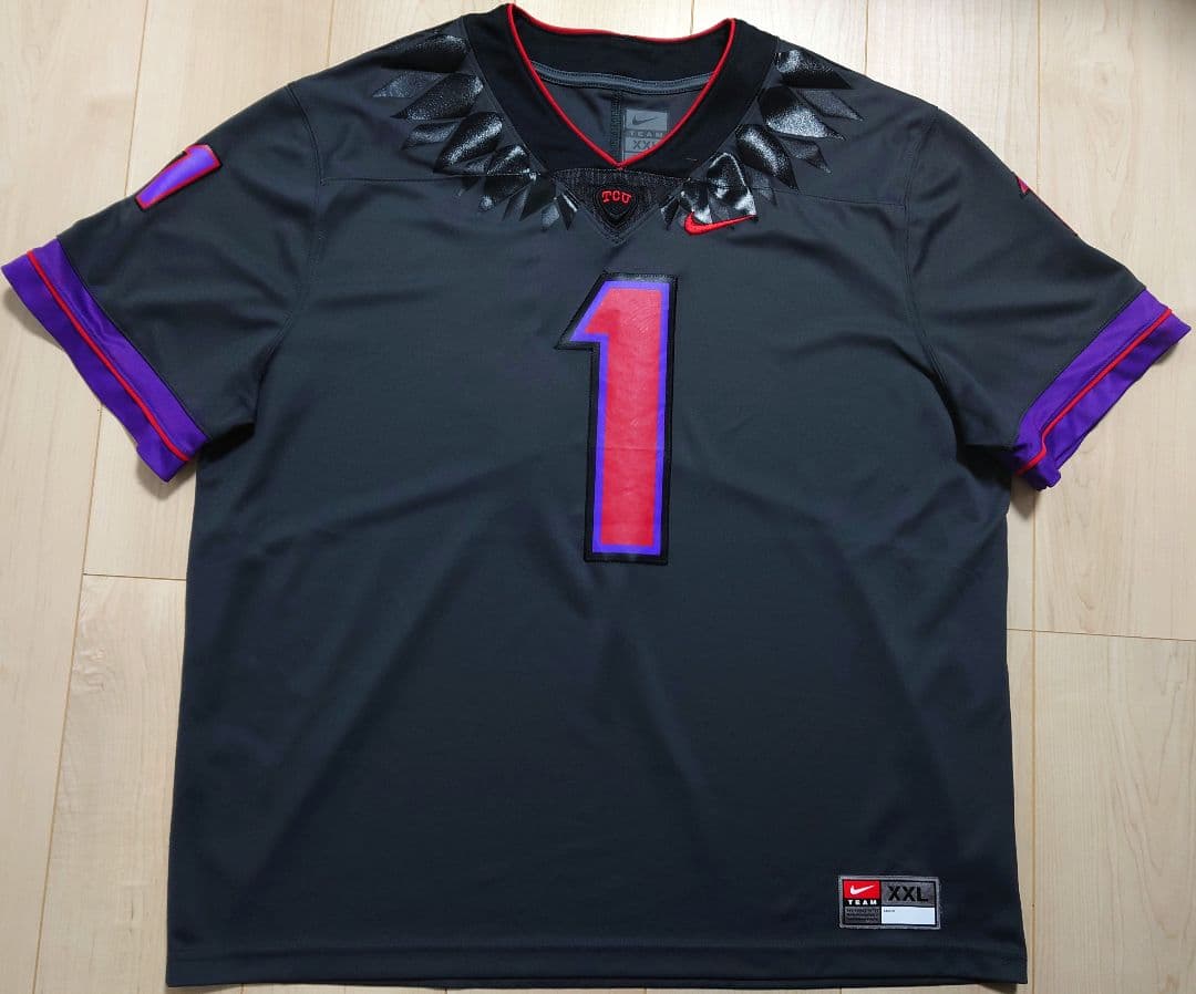 NCAA TCU ホーンドフロッグス NIKE リミテッドジャージ【2XL】