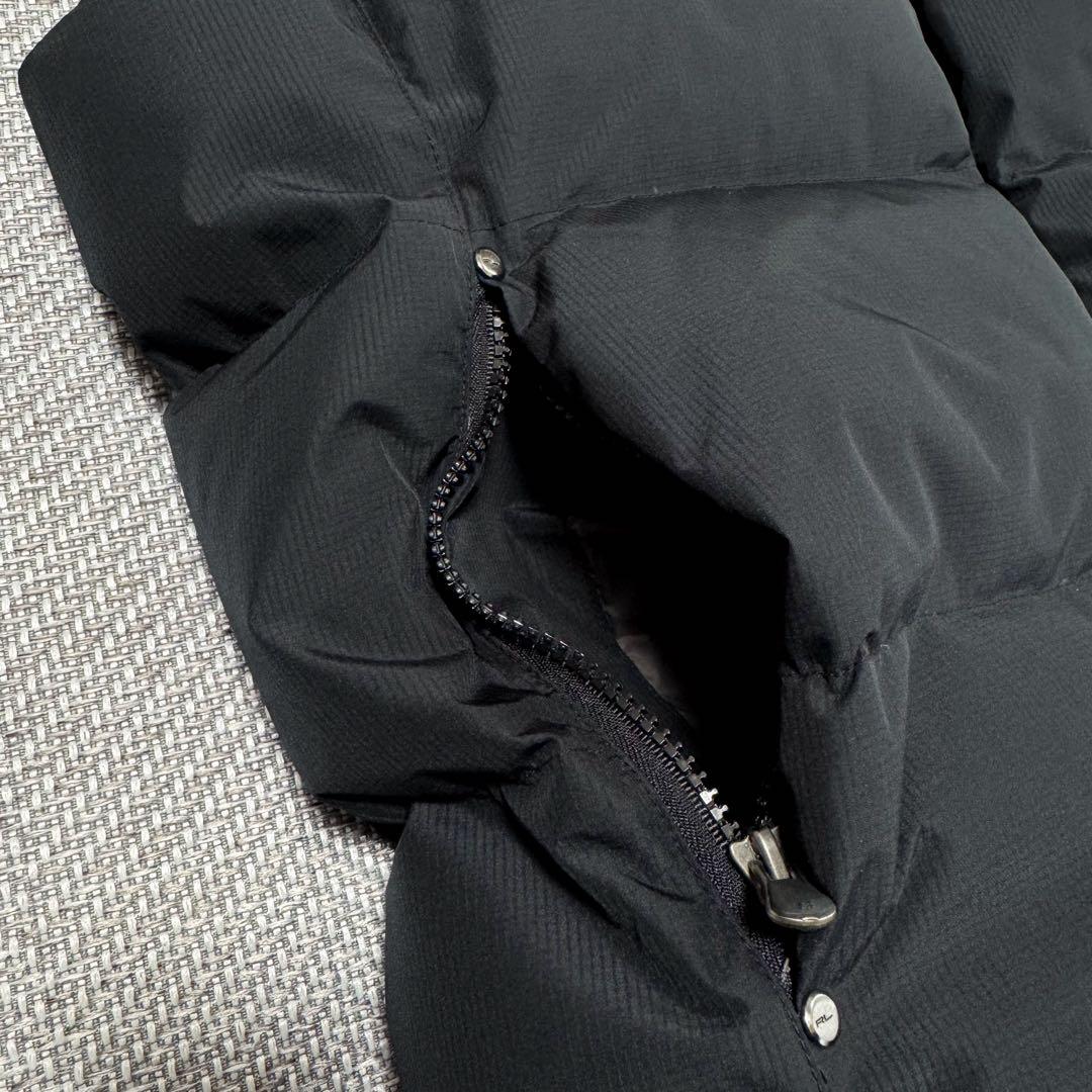 美品 ポロラルフローレン 近代モデル ダウンベスト ブラック ポニー刺繍 M