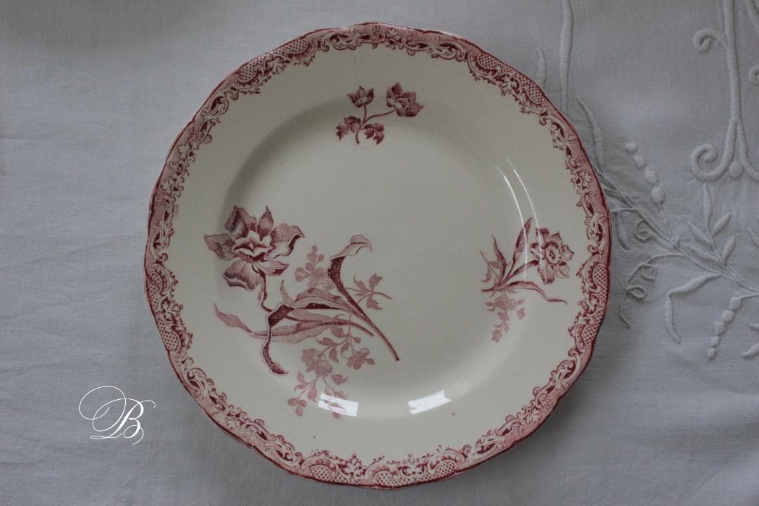 ラスイチ【B】【サルグミンヌ】フォンタンジュデザートプレート /アンティーク