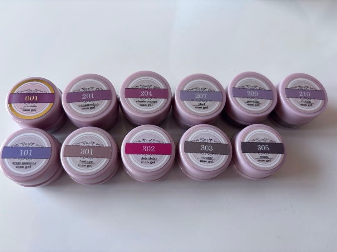 maogel マオジェル ジェルネイル 11個セット