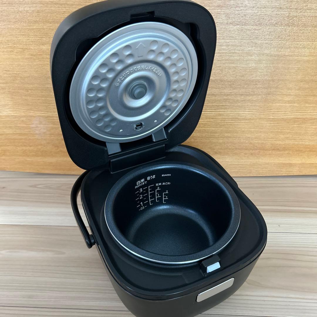 タイガーマイコンジャー炊飯器「炊きたて」JBS-A055(黒)2024年製