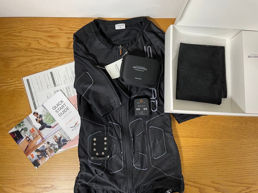 SIXPAD EMSトレーニングスーツ上下セット スーツM パンツLサイズ
